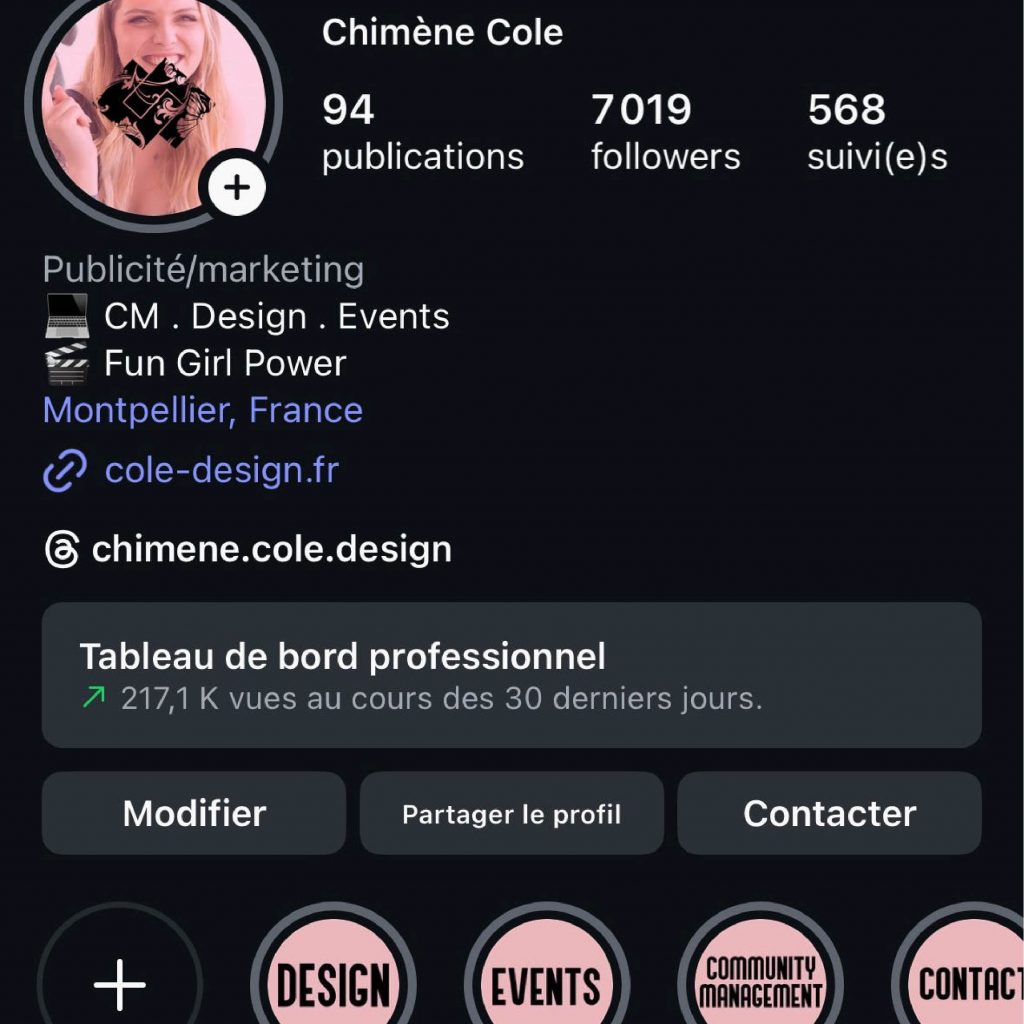 community manager influenceuse montpellier